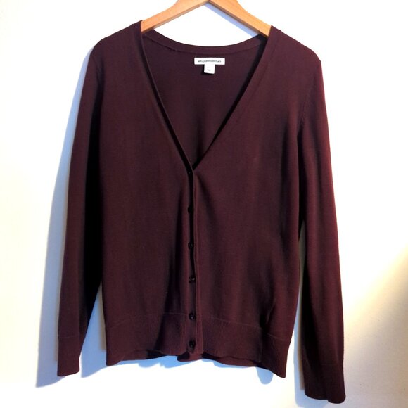 Lightweight Button-Up Cardigan Sweater Size L - Picture 2 of 6